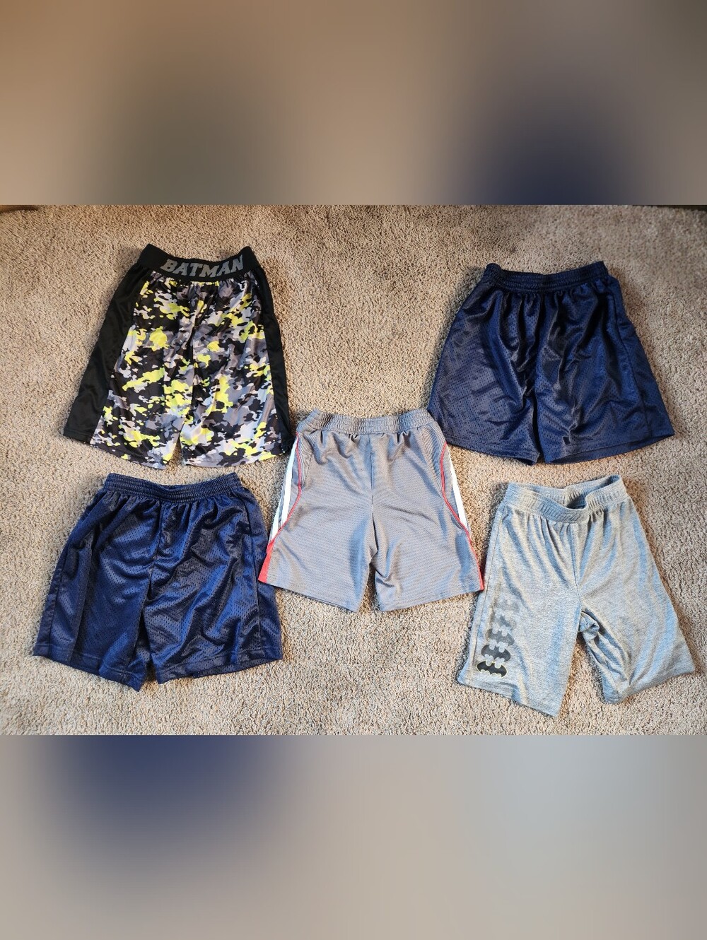 Boys Size 8 Athletic Shorts Bundle | 5 Pairs